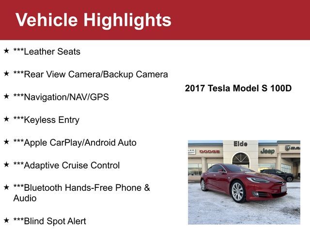 2017 Tesla Model S 100D