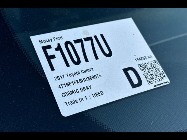 2017 Toyota Camry SE