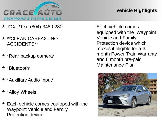 2017 Toyota Camry XLE