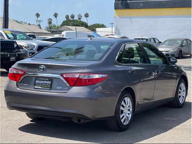 2017 Toyota Camry Hybrid LE