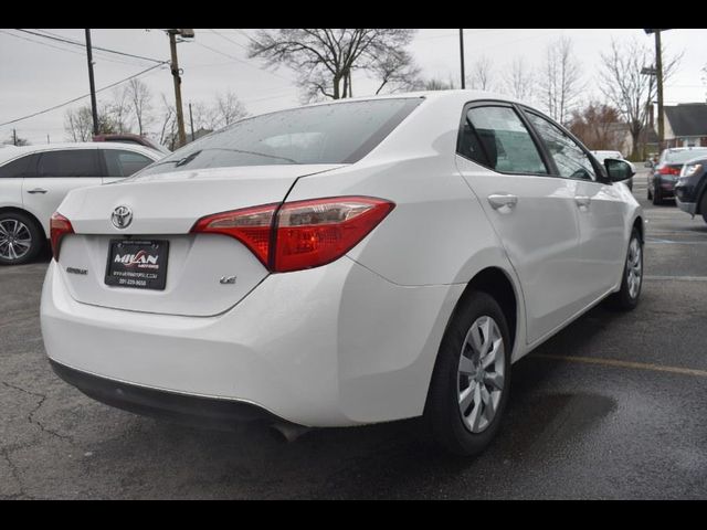 2017 Toyota Corolla LE