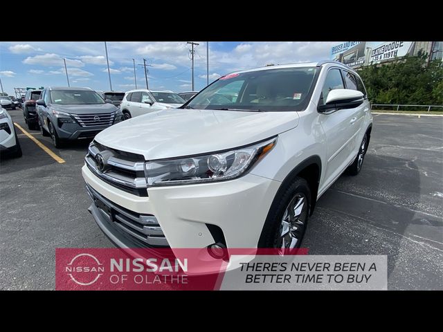 2017 Toyota Highlander Limited Platinum