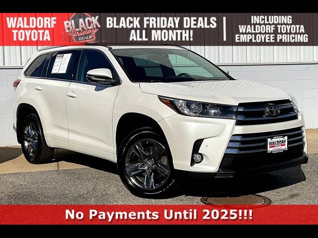 2017 Toyota Highlander Limited Platinum