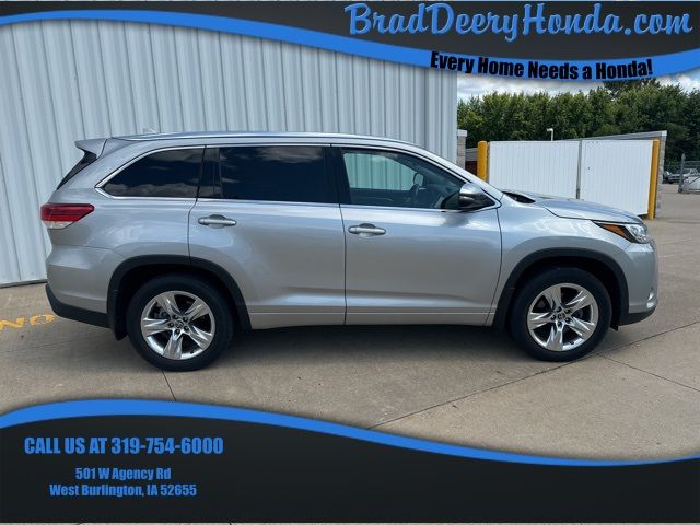 2017 Toyota Highlander Limited Platinum