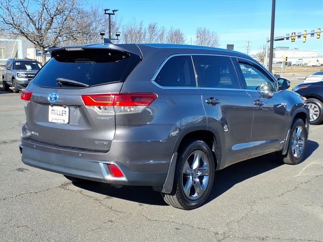 2017 Toyota Highlander Hybrid Limited Platinum