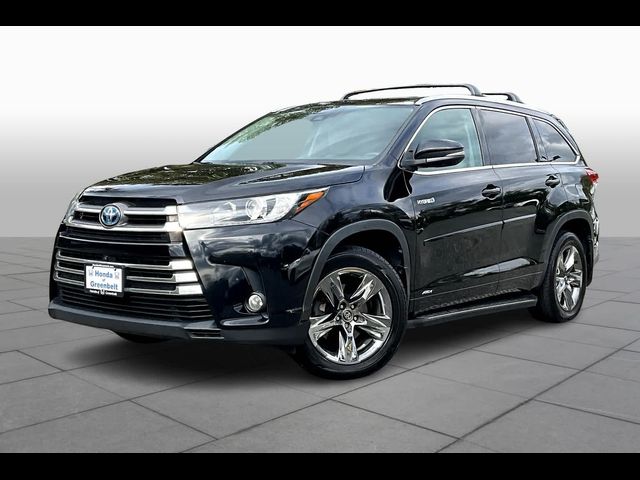 2017 Toyota Highlander Hybrid Limited Platinum