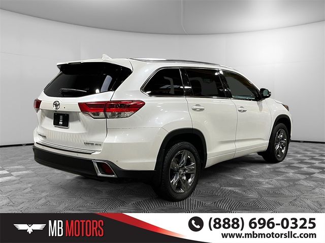 2017 Toyota Highlander Limited