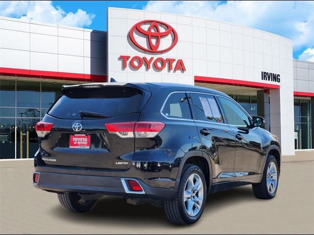 2017 Toyota Highlander Limited