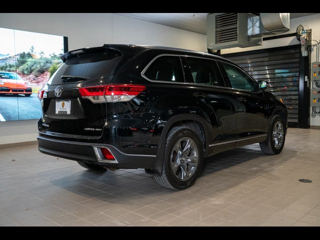 2017 Toyota Highlander Limited Platinum