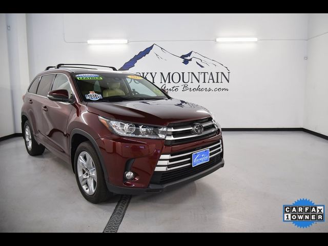 2017 Toyota Highlander Limited Platinum