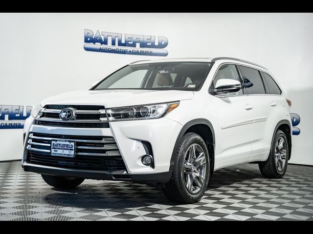 2017 Toyota Highlander Limited Platinum