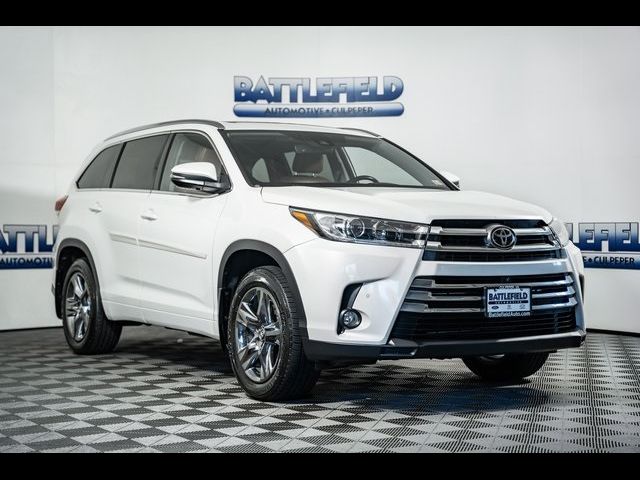 2017 Toyota Highlander Limited Platinum