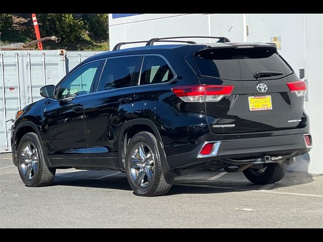 2017 Toyota Highlander Limited Platinum