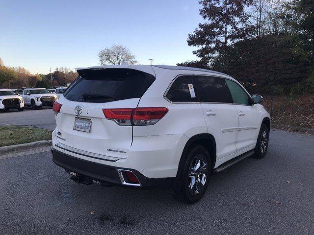 2017 Toyota Highlander Limited Platinum