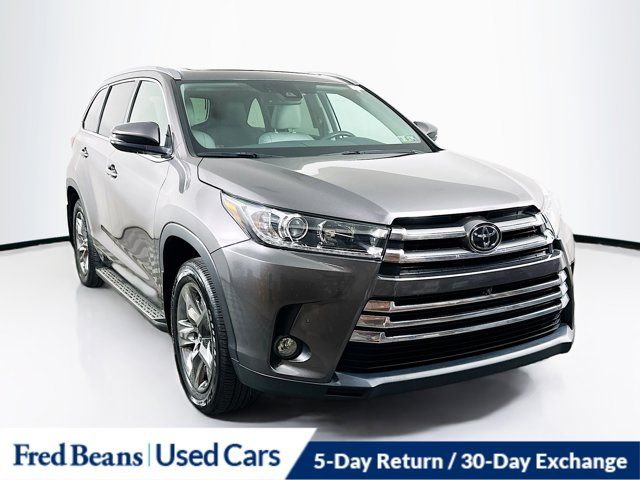 2017 Toyota Highlander Limited Platinum