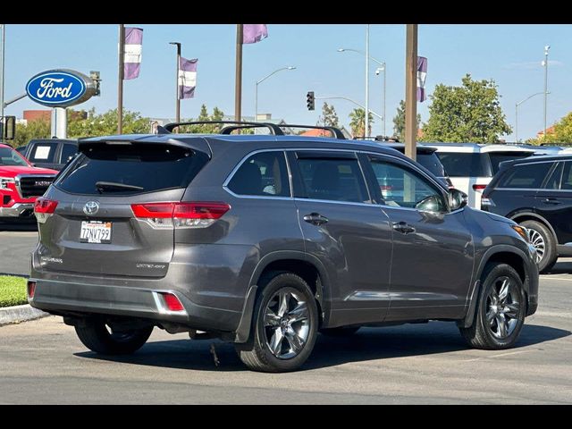 2017 Toyota Highlander Limited Platinum