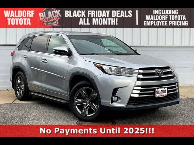 2017 Toyota Highlander Limited Platinum