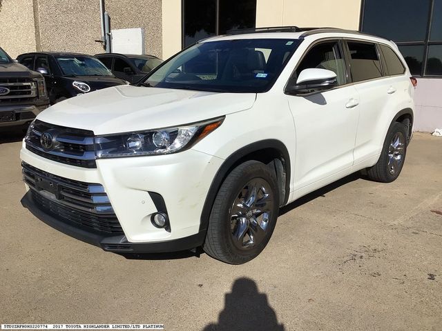 2017 Toyota Highlander Limited Platinum