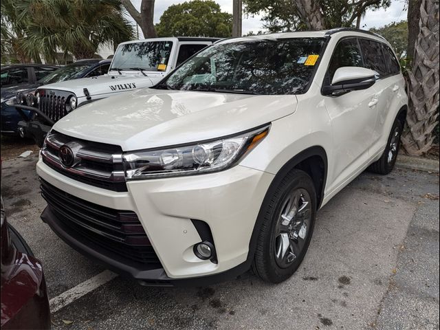 2017 Toyota Highlander Limited Platinum