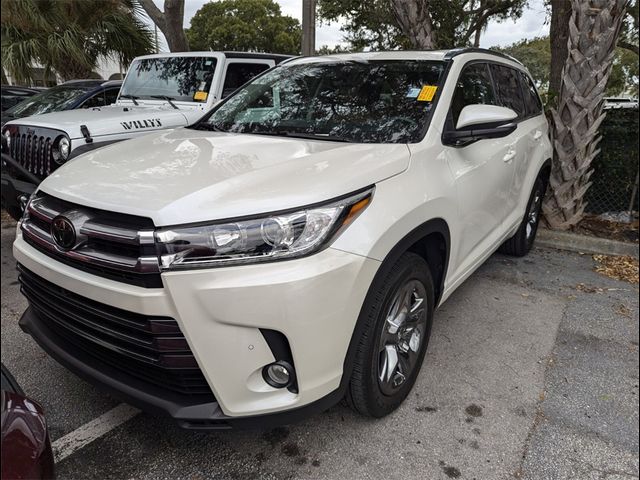 2017 Toyota Highlander Limited Platinum