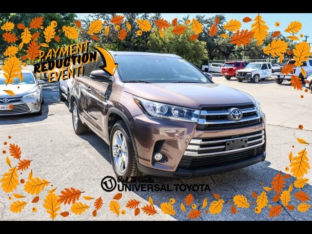 2017 Toyota Highlander Limited Platinum