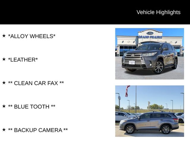 2017 Toyota Highlander XLE