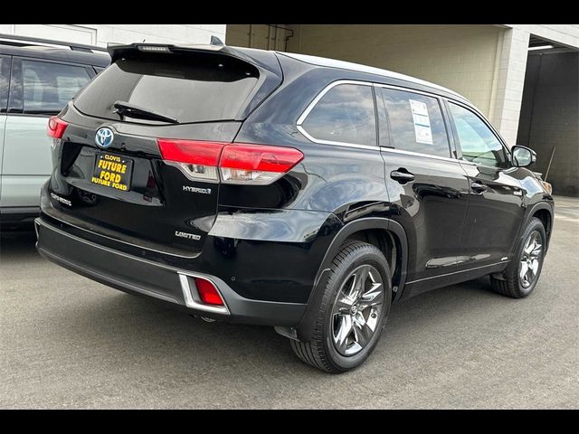 2017 Toyota Highlander Hybrid Limited Platinum