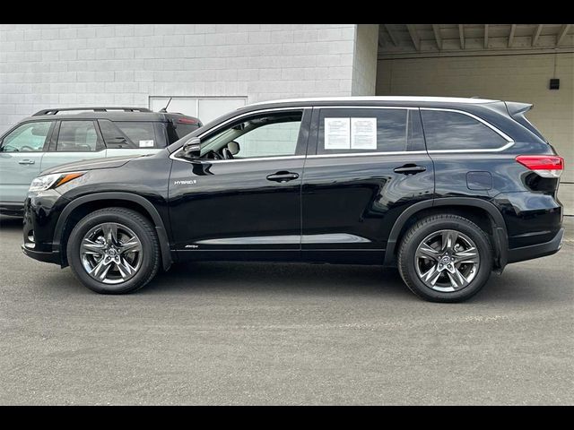 2017 Toyota Highlander Hybrid Limited Platinum