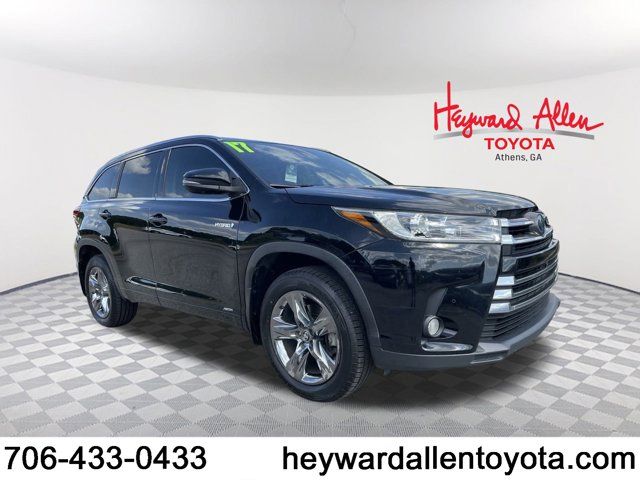 2017 Toyota Highlander Hybrid Limited Platinum