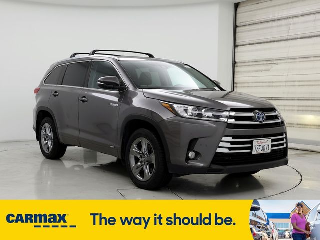 2017 Toyota Highlander Hybrid Limited Platinum