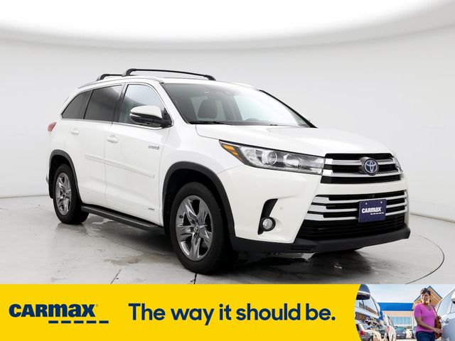 2017 Toyota Highlander Hybrid Limited Platinum