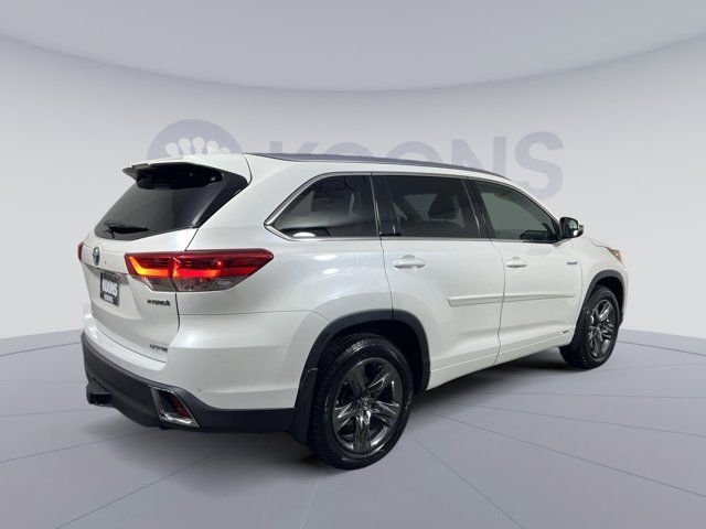 2017 Toyota Highlander Hybrid Limited Platinum