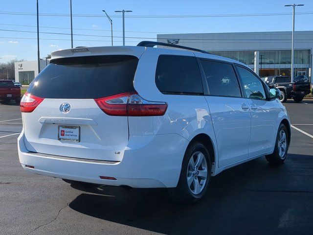 2017 Toyota Sienna LE