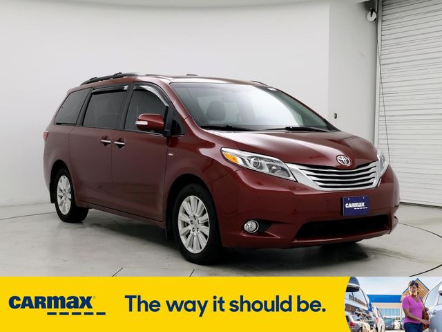 2017 Toyota Sienna Limited Premium