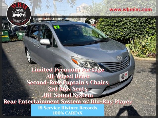 2017 Toyota Sienna Limited Premium