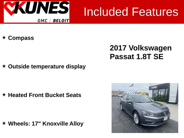 2017 Volkswagen Passat 1.8T SE