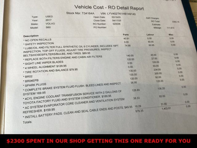 2017 Volvo S60 Inscription
