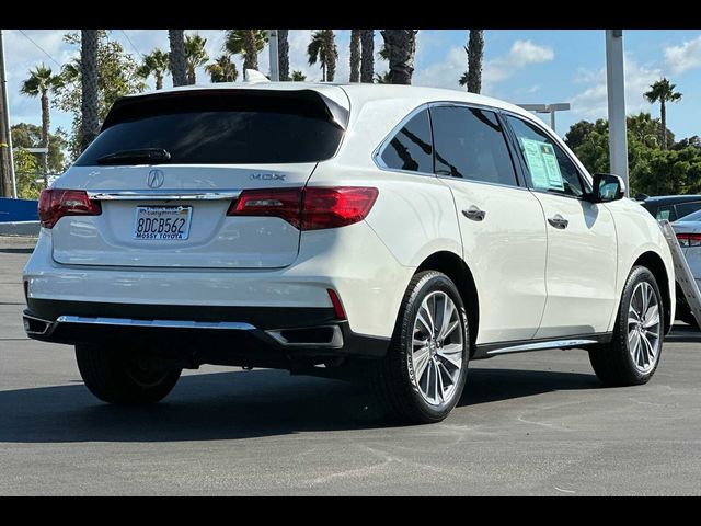 2018 Acura MDX Technology