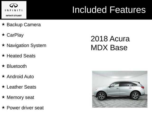 2018 Acura MDX Base