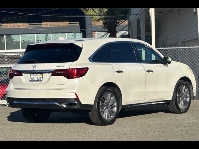 2018 Acura MDX Technology