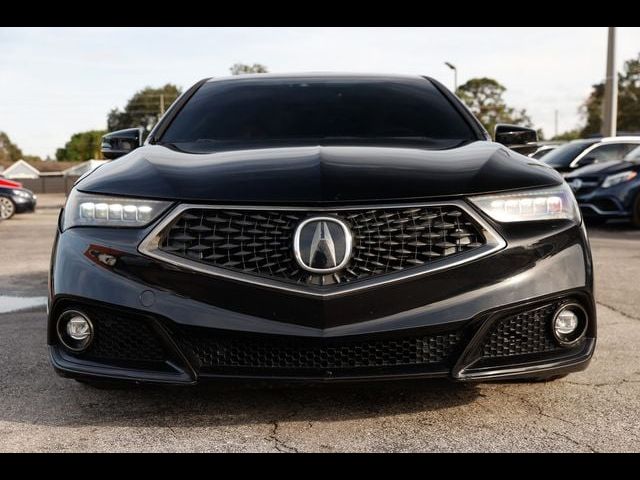 2018 Acura TLX A-Spec Red Leather