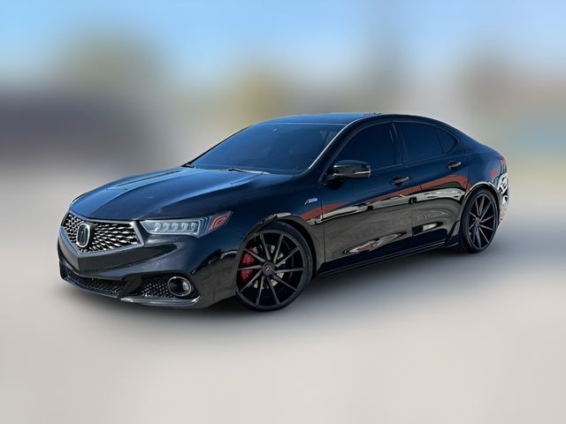 2018 Acura TLX A-Spec Red Leather