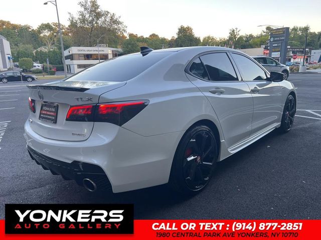 2018 Acura TLX A-Spec Red Leather