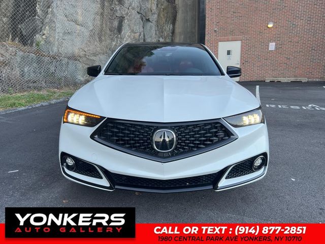 2018 Acura TLX A-Spec Red Leather