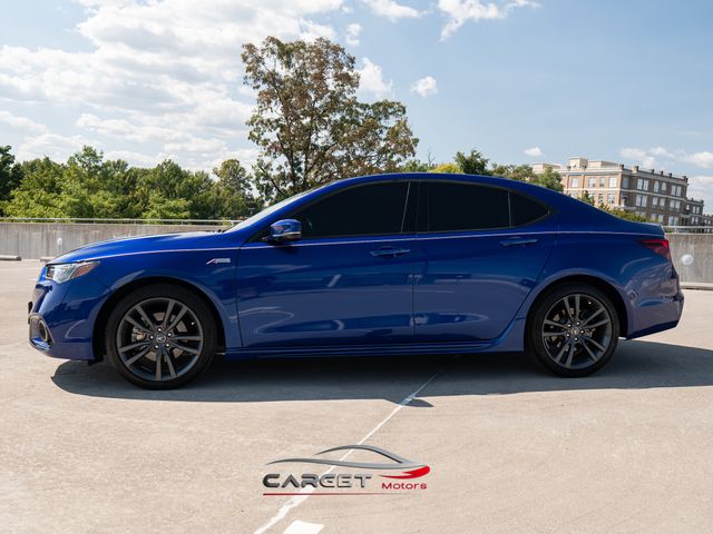 2018 Acura TLX A-Spec Red Leather