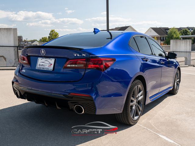 2018 Acura TLX A-Spec Red Leather