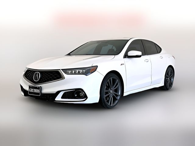 2018 Acura TLX A-Spec Red Leather
