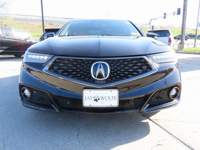 2018 Acura TLX A-Spec Red Leather