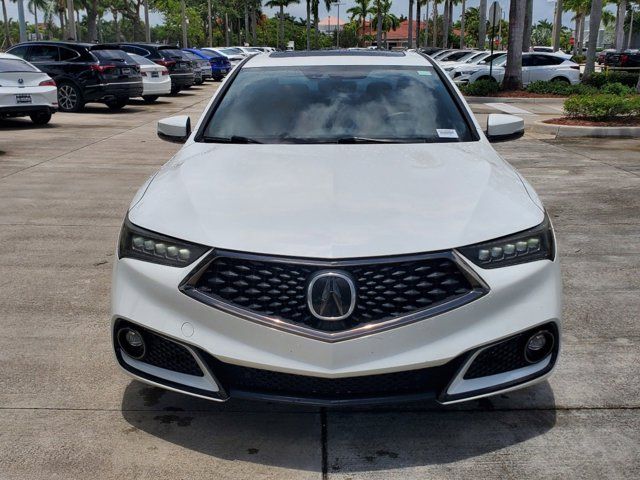 2018 Acura TLX A-Spec Red Leather