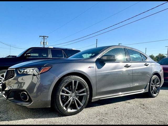 2018 Acura TLX A-Spec Red Leather